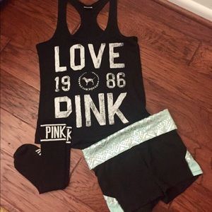 Victoria’s Secret PINK yoga trio